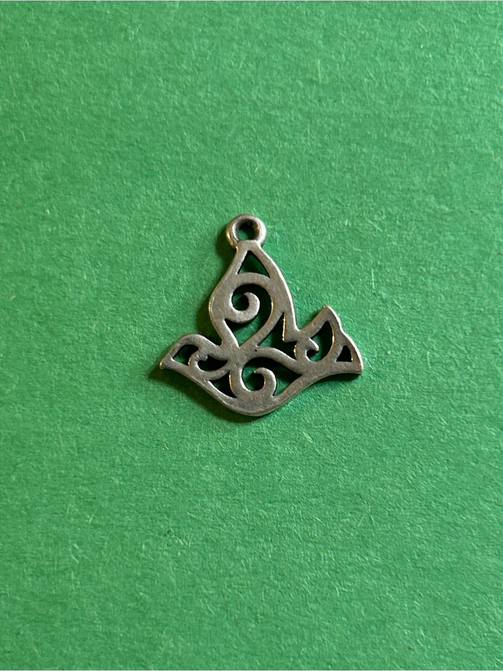 James Avery Silver Filigree Dove Charm